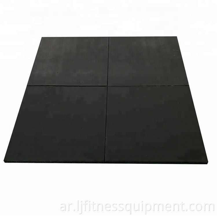 Rubber floor mat